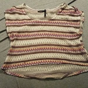 Knit crop top